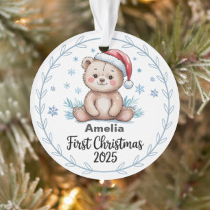 Premier Noël du bébé personnalisé