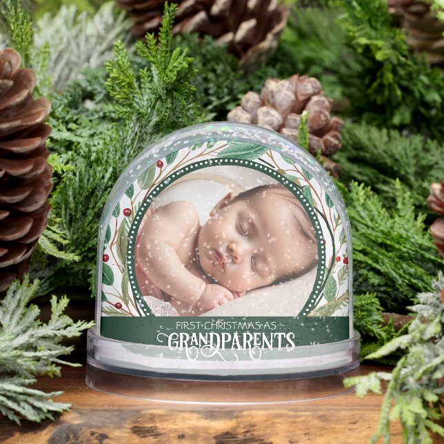Premier Noël en grands-parents Cadeaux Neige Globe (Hiver)