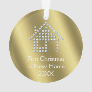 Premier Noël en nouvel or de la maison 20XX  
