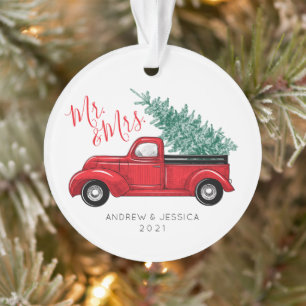 Premier Noël en tant que Monsieur. & Mme   Camion