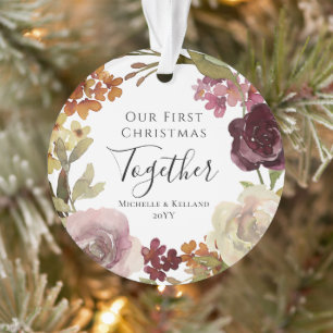 Premier Noël ensemble floral