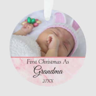 Premier Noël personnalisé en Grand-mère Photo 2