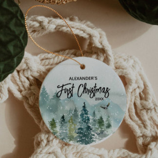 Premier nom de Noël du bébé de montagne