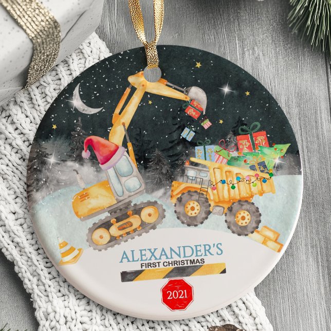 Premier ornement de Noël de bébé (babys first christmas ornament, personalized christmas ornament, custom baby ornament,,baby first or)