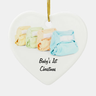 Premier ornement de Noël du bébé