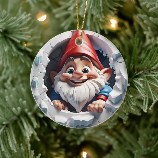 Premier ornement de Noël Gnome (Arbre)