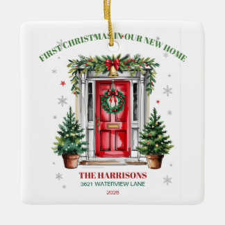 Premier Ornement de Noël Nouvelle Maison