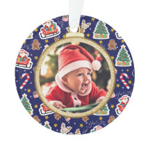 Premier ornement de Noël pour bébé adorable - Cust