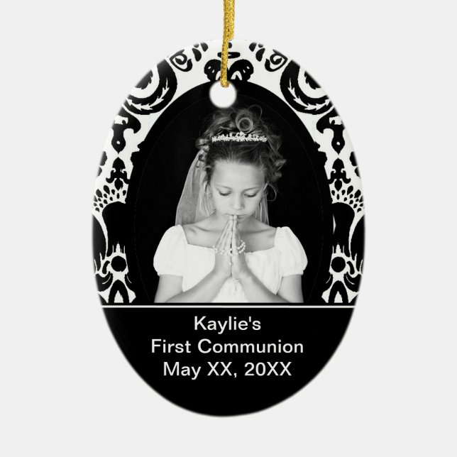 Premier ornement d'ovale de communion (Devant)