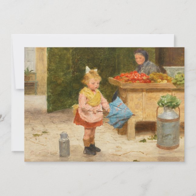 Premier parapluie | Victor Gabriel Gilbert (Devant)