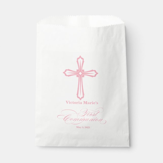 Premier Parti Communion Favoriser Sac Sacs à bonbo (Devant)