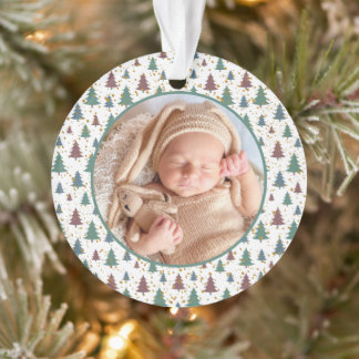 Premier pin de Noël du bébé Moderne Élégant