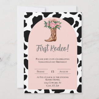 Premier Rodéo Anniversaire, Invitation Cowgirl