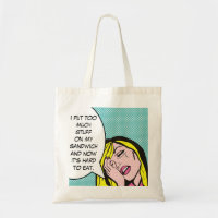 Premier sac fourre-tout à bande dessinée de