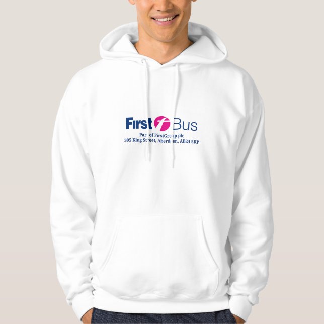 Premier Sweat - shirt à capuche de bus (Devant)