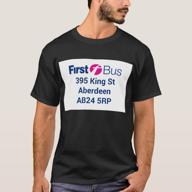 Premier T-shirt Bus (Devant)