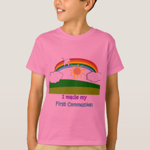 Premier T-shirt de jour de communion