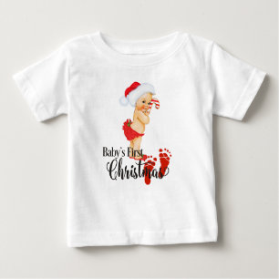 Premier t-shirt de Noël pour bébé