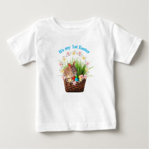 Premier T-shirt de Pâques pour bébé ou bébé