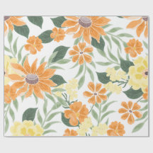 Premier Tour Autour du Soleil Bohème Papier Cadeau