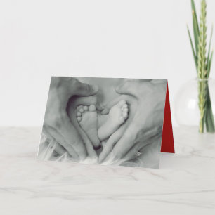 PREMIER VALENTIN DE BÉBÉ AVEC CARTE DE FAMILLE