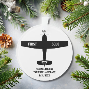 Premier vol solo en avion simple, aviation personn