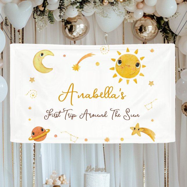 Premier voyage autour de la bannière d'anniversair (Créateur téléchargé)