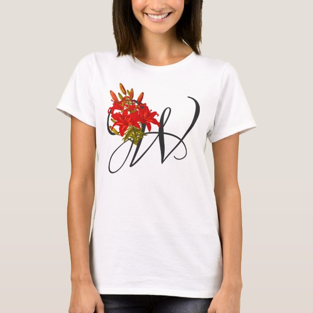 Premier W, T-shirt Wood Lily (Devant)