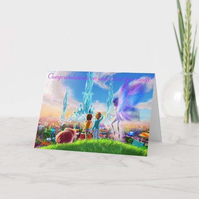 Première carte de dent perdue de Zora Swift! (Devant)