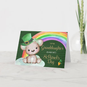 Première carte de la Saint-Patrick pour petite-fil