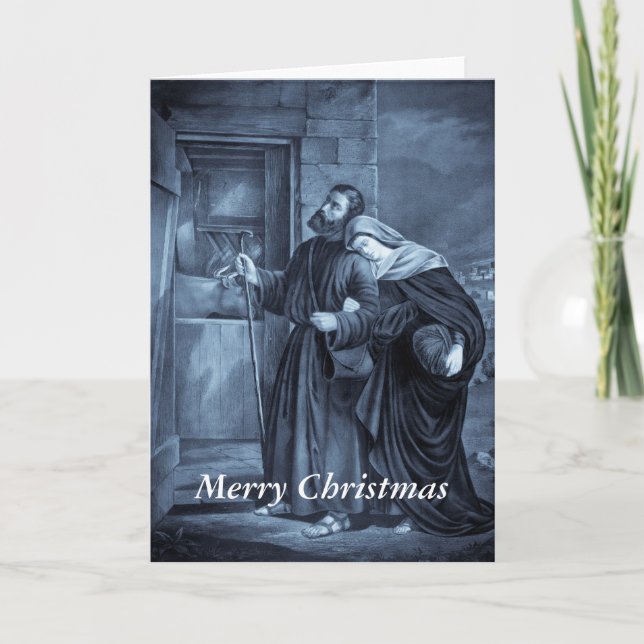 Première carte de vœux de la veille de Noël (Devant)