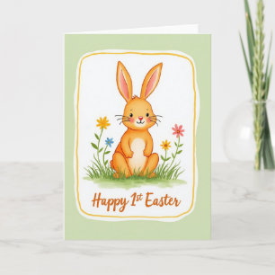 Première carte lapin de jalon