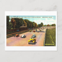 Première carte postale Vintage Indy 500