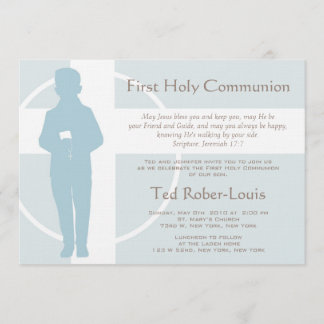 Première communion et Faire-part - Garçon