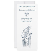Première communion Saint souvenir et carte de priè