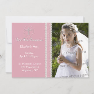 Première Communion sainte, Invitation au ruban PIn
