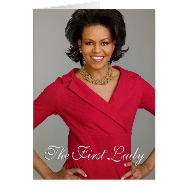 Première dame Michelle Obama (Devant)
