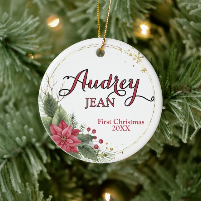 Première décoration de Noël de bébé (Arbre)