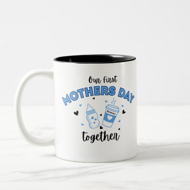 Première fête des mères ensemble Mug (Gauche)
