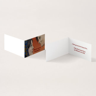 Première fois que j'ai vu ton visage Carte Saint V