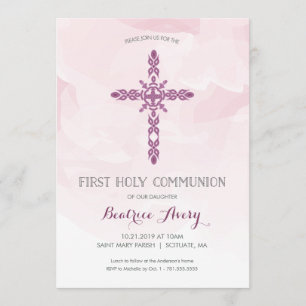 Première Invitation à la Communion de Fille, Aquar