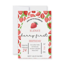 Première Invitation Berry