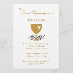 Première invitation de communion