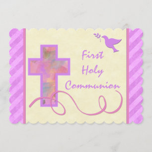 Première invitation de sainte communion pour une