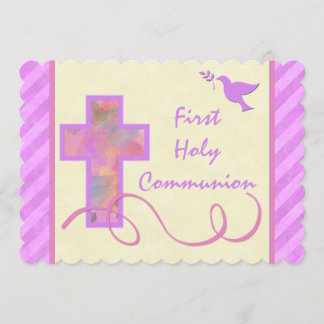 Première invitation de sainte communion pour une