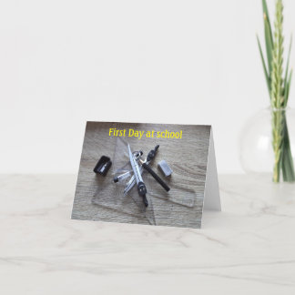 Première journée de la carte scolaire