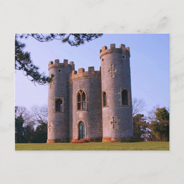 Première lumière au Château - carte postale (Devant)