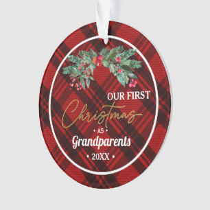 Première marque de Noël personnalisée de grand-par