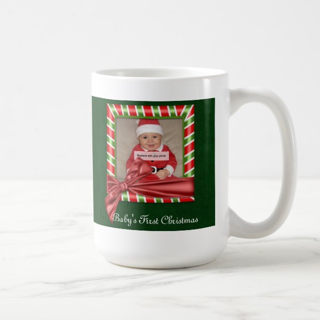 Première Mug de Noël du bébé (Droite)