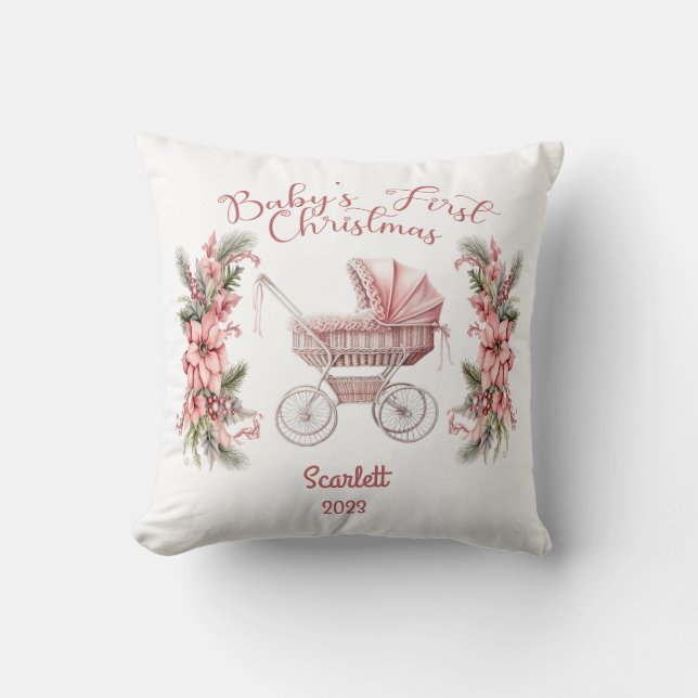 Première oreiller de Noël de la petite fille (Recto)